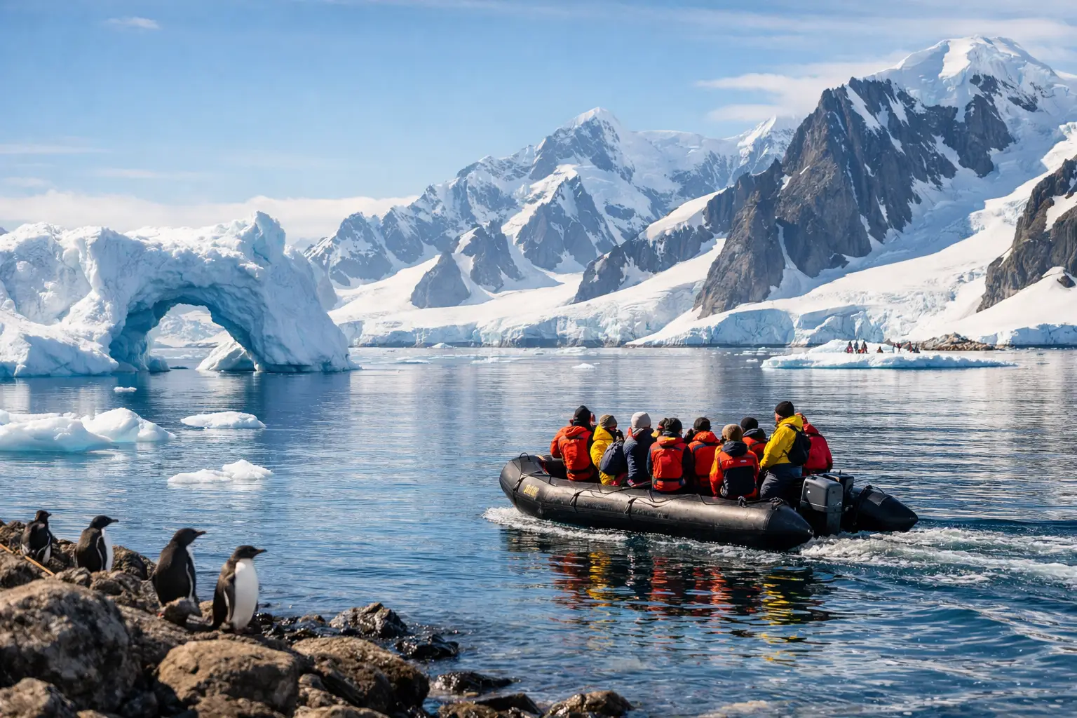 Melhor época para visitar Antártica no verão