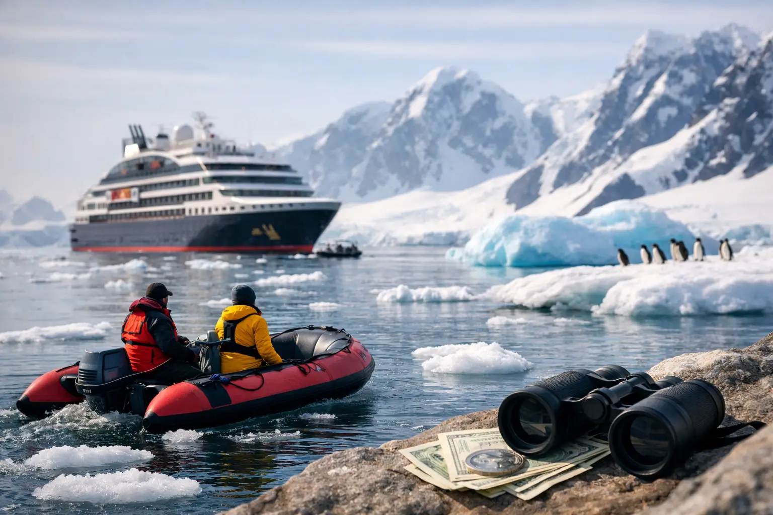 Quanto custa uma viagem à Antártica hoje?