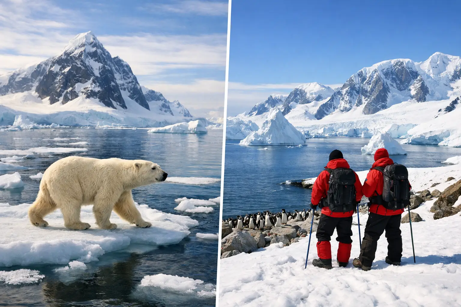 Ártico ou Antártica: qual expedição escolher?