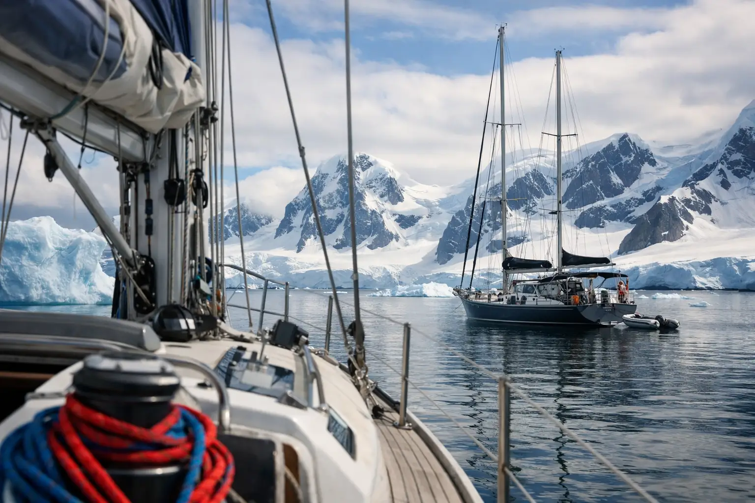 Como escolher um veleiro para expedição Antártica Como escolher um veleiro para expedição Antártica