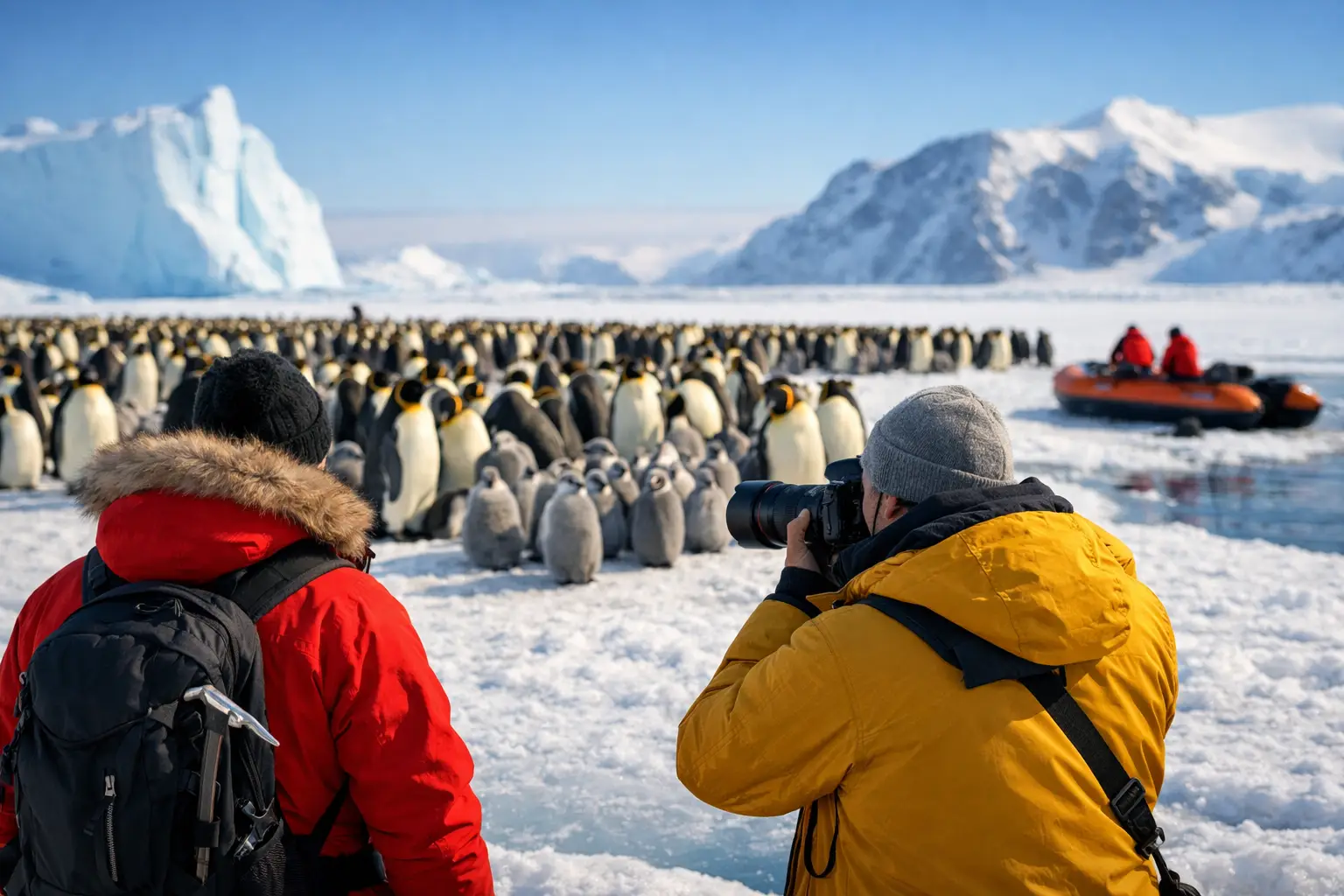 Como visitar Pinguins Imperadores em Snow Hill