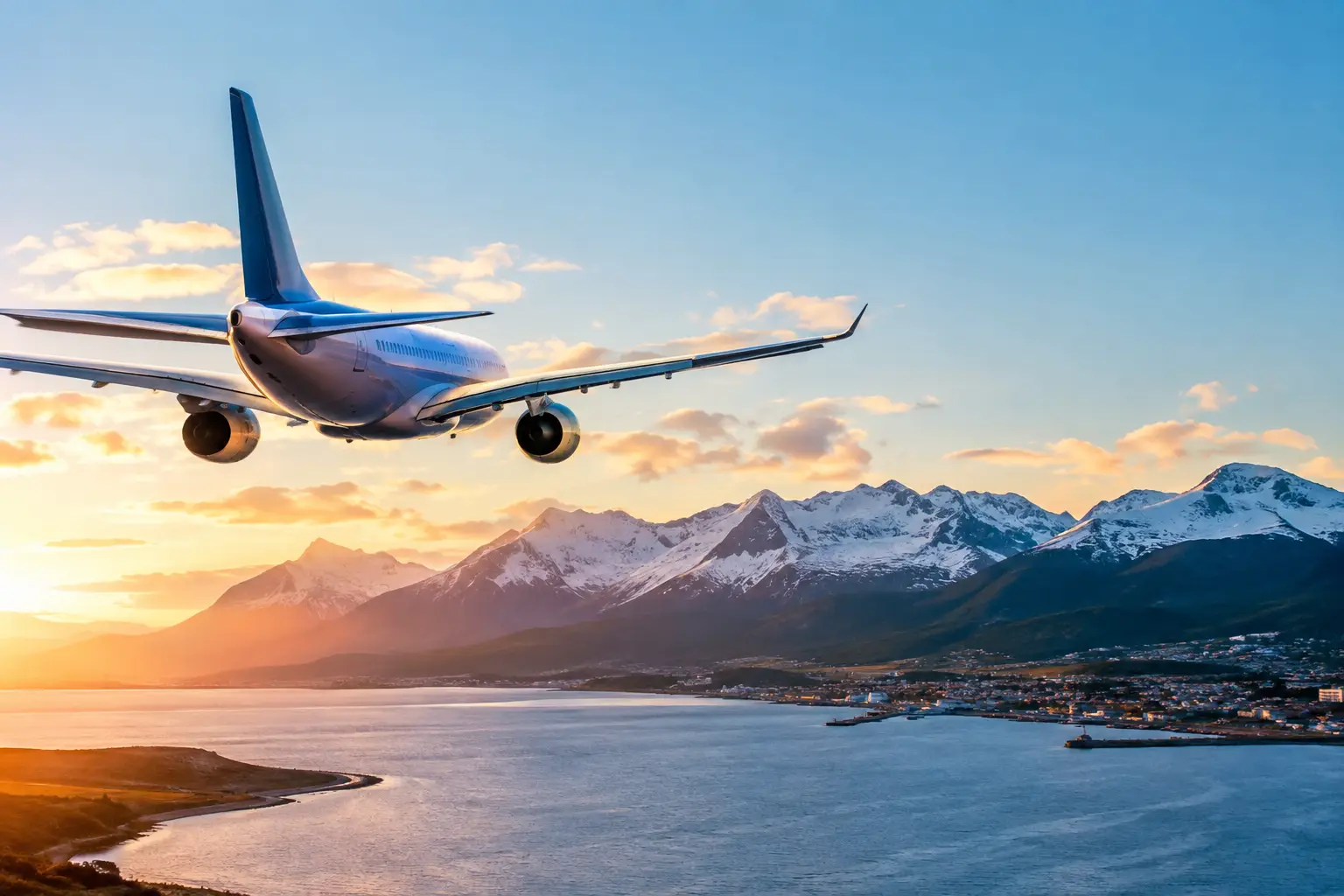 Conexões aéreas Ushuaia sem margem para erros