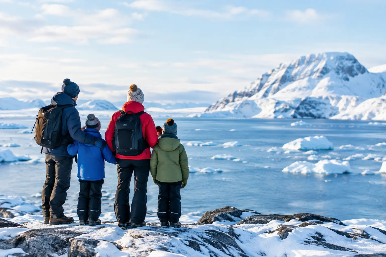 Como organizar uma viagem ao Ártico em família