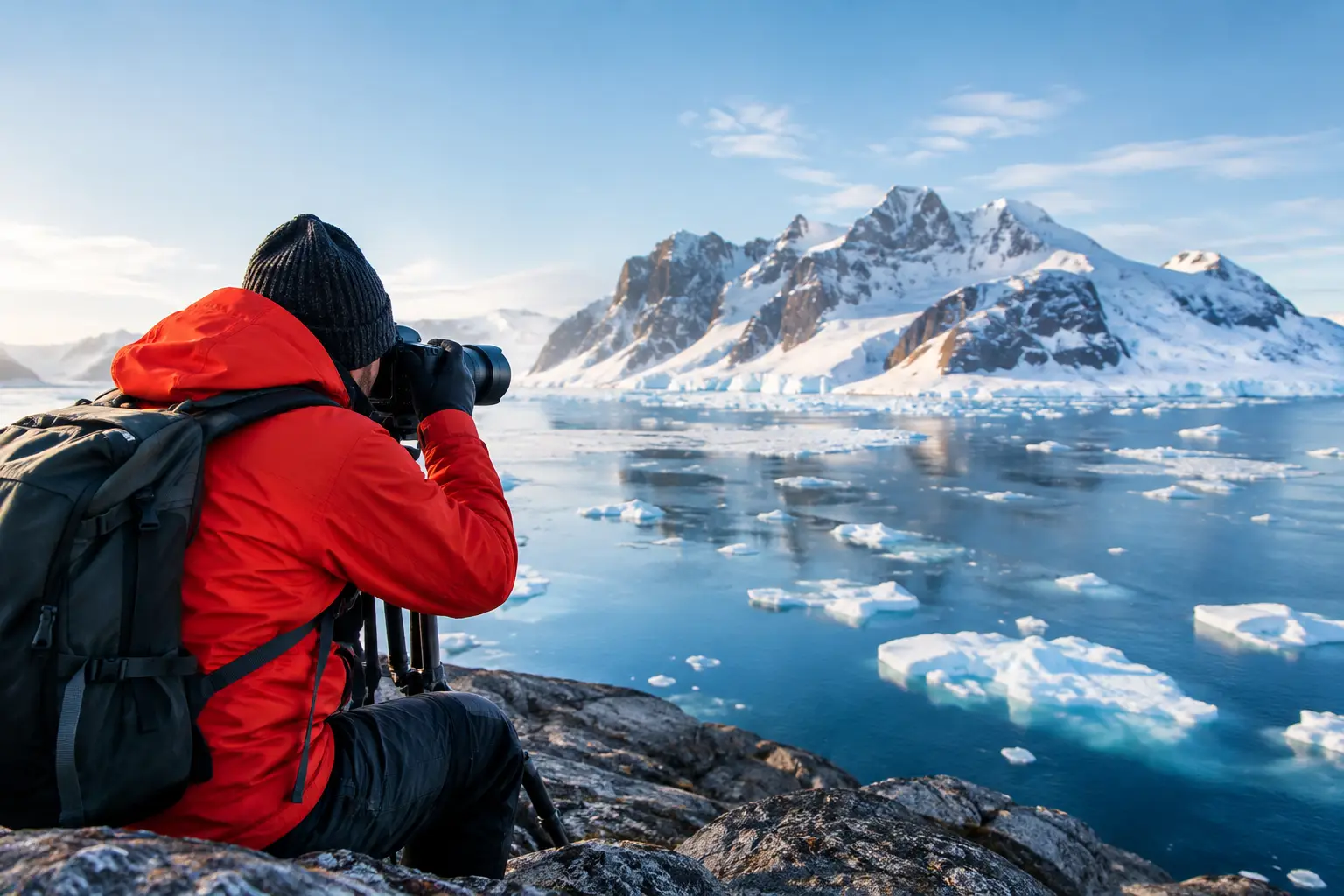 Como planejar uma expedição fotográfica polar